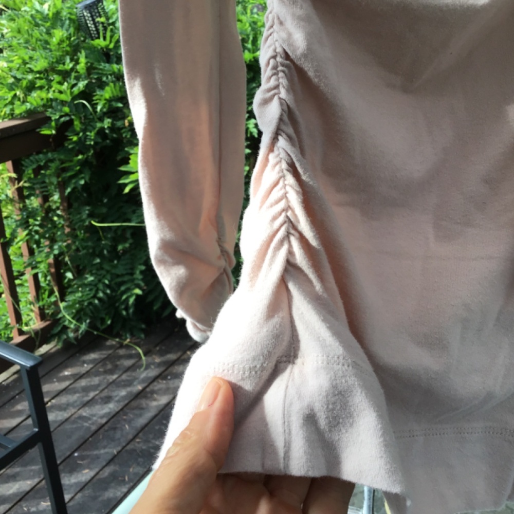 Cabi Ruched Ruffle Shirt - Picture 2 of 6